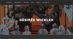 Desktop Screenshot of desireewickler.net